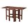 ÄPPLARÖ - gateleg table, outdoor, brown stained | IKEA Taiwan Online - PE767734_S1