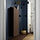 BESTÅ - wall cabinet with 2 doors, black-brown Björköviken/brown stained oak veneer | IKEA Taiwan Online - PE824130_S1