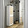 BESTÅ - wall cabinet with 2 doors, white Studsviken/white woven poplar | IKEA Taiwan Online - PE824114_S1