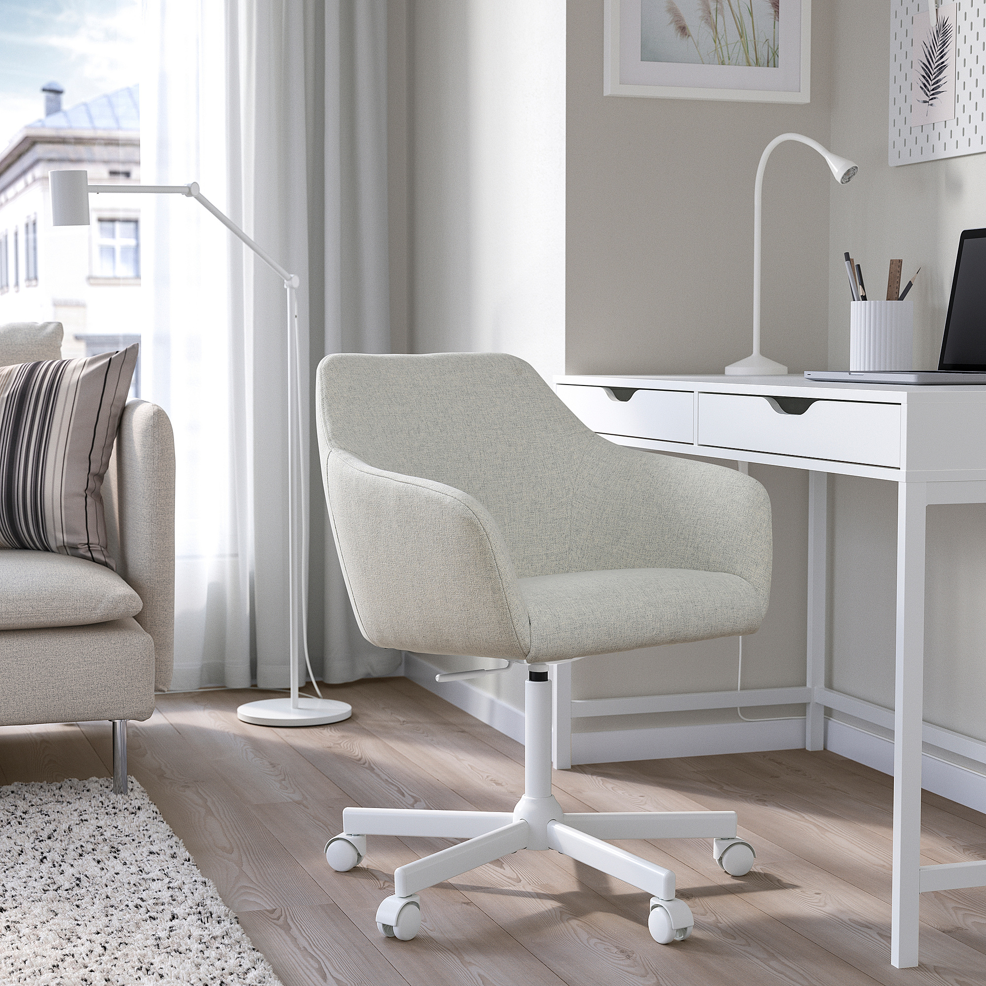 TOSSBERG/MALSKÄR swivel chair