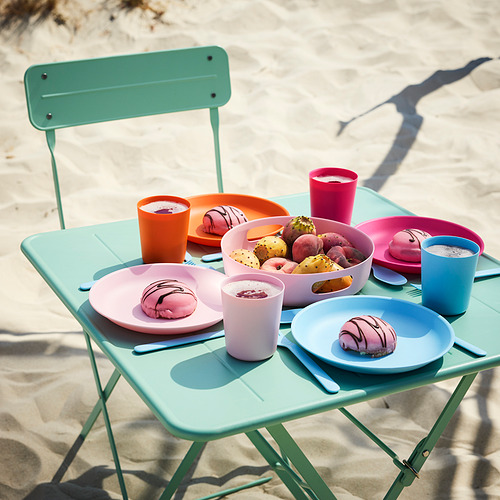 MARULK - 21-pieces picnic set, pink/blue | IKEA Taiwan Online - E1006869_S4