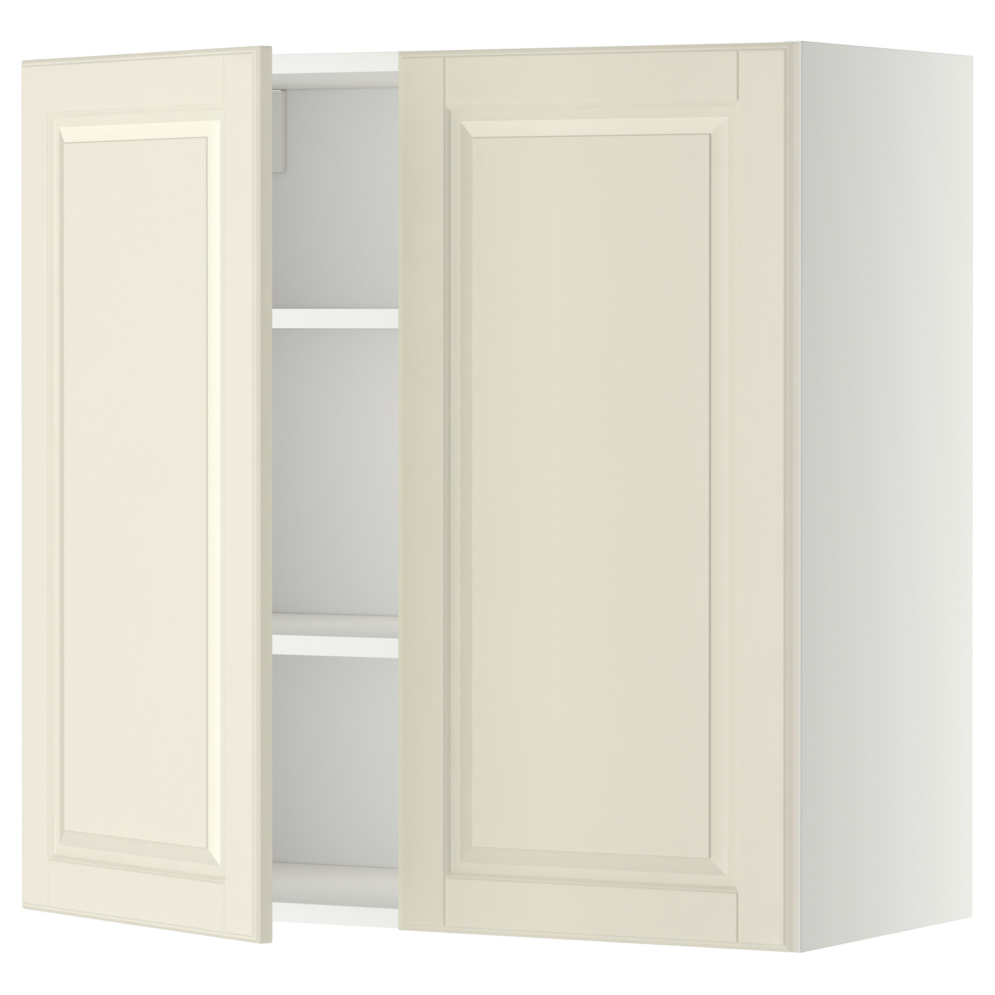 METOD wall cabinet with shelves/2 doors