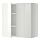 METOD - wall cabinet with shelves/2 doors, white/Ringhult white | IKEA Taiwan Online - PE357352_S1