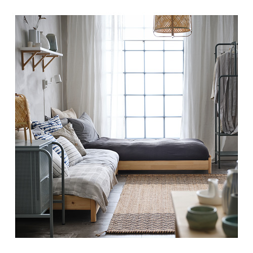 UTÅKER - stackable bed with 2 mattresses, pine/Vannareid extra firm | IKEA Taiwan Online - PH165838_S4