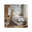 NORDLI bed frame with storage and mattress
