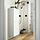 BESTÅ - wall cabinet with 2 doors, white/Lappviken white | IKEA Taiwan Online - PE824119_S1
