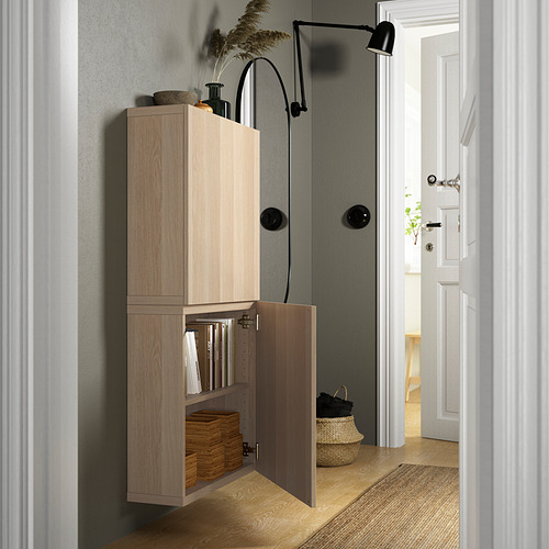 BESTÅ wall cabinet with 2 doors