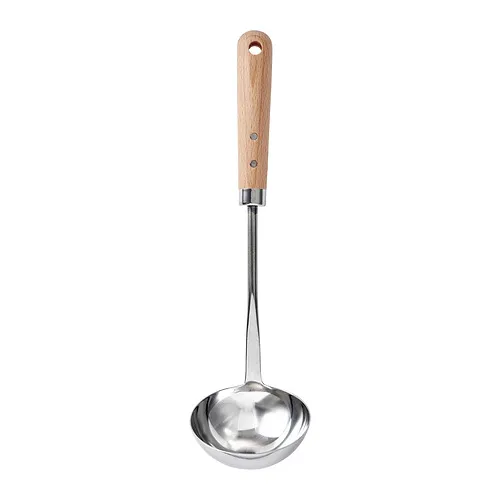 VARDAGEN - ladle, stainless steel/beech, 33 cm | IKEA Taiwan Online - PE936944_S4