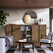 TONSTAD storage combination w sliding doors