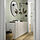 BESTÅ - wall-mounted cabinet combination, white Bergsviken/beige marble effect | IKEA Taiwan Online - PE824166_S1