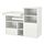 SMÅSTAD/PLATSA - changing table, white with frame/with bookcase | IKEA Taiwan Online - PE866111_S1
