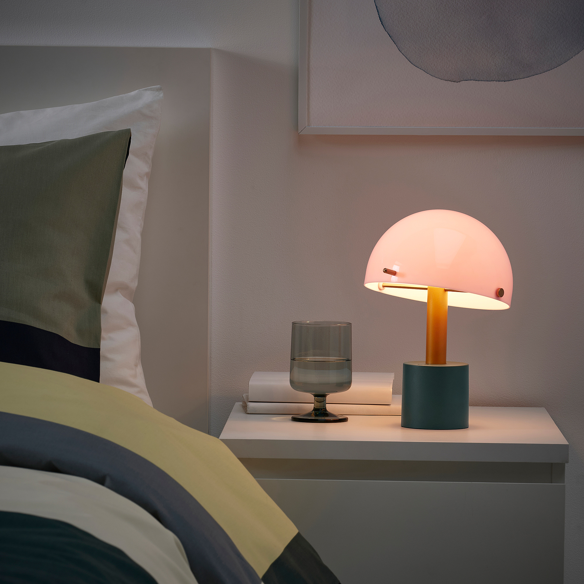 NÖDMAST LED portable lamp, battery operated