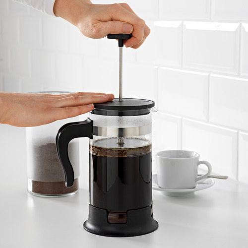 UPPHETTA - 沖茶/咖啡壺, 玻璃/不鏽鋼 | IKEA 線上購物 - PE607788_S4