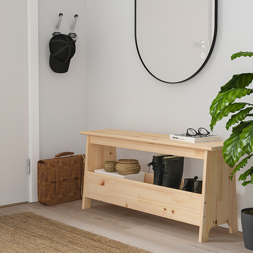 PERJOHAN bench with storage