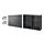 UPPSPEL - glass-door cab/pgbrd/2 acc sets, dark grey/black | IKEA Taiwan Online - PE824248_S1