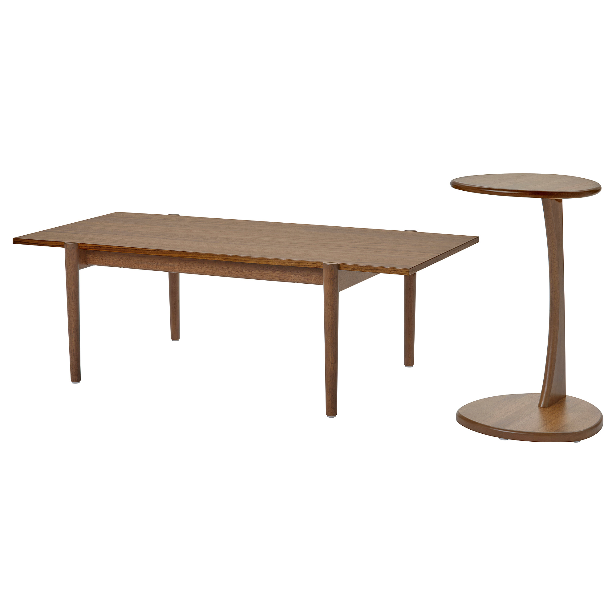 UGGLERUM coffee table/side table, set of 2