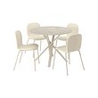 NORRMJÖLE/SKÅLSTA table and 4 chairs