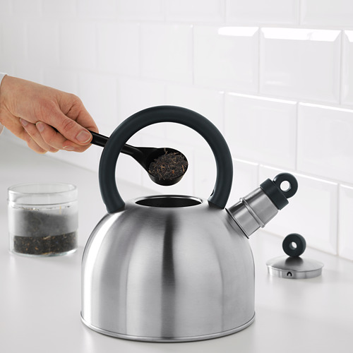 VATTENTÄT - 水壺, 不鏽鋼/黑色 | IKEA 線上購物 - PE607781_S4
