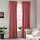 MAJGULL - 部分遮光窗簾 2件裝, 桃紅色 | IKEA 線上購物 - PE824283_S1