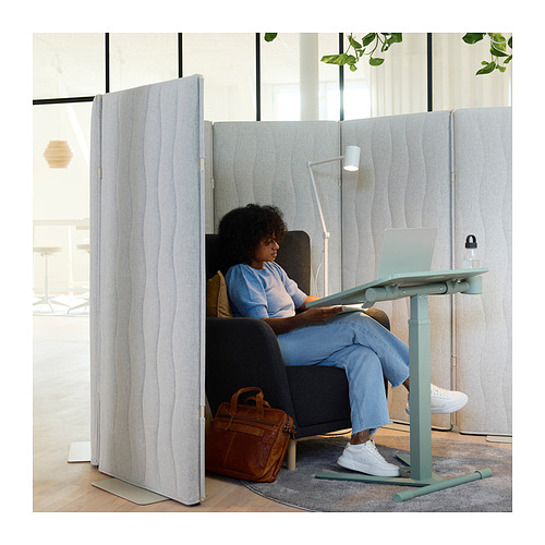 MITTZON laptop table with castors