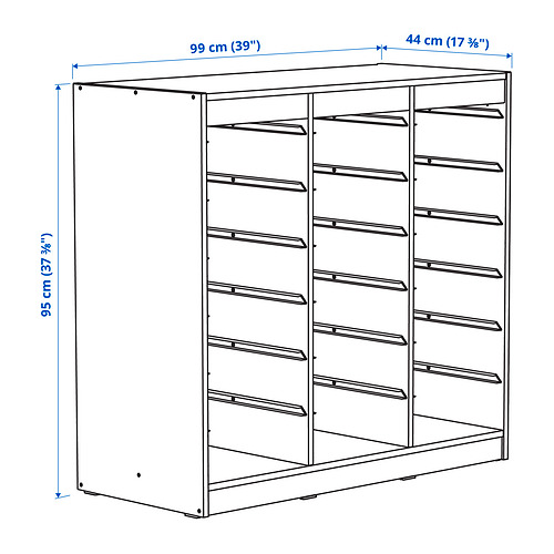 TROFAST 收納櫃框