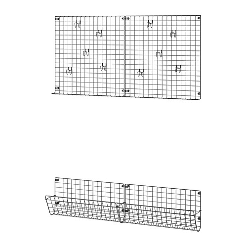 GREJIG hallway furniture, set of 4