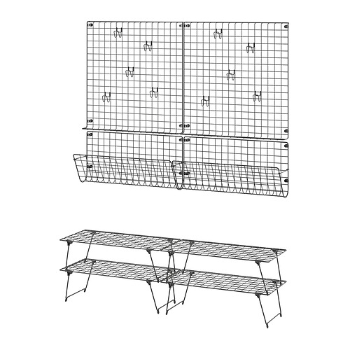GREJIG hallway furniture, set of 8