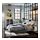 SLATTUM - 雙人軟墊式床框, 淺灰色, 含床底板條 | IKEA 線上購物 - PH163486_S1