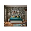 SONGESAND bed frame with 4 storage boxes