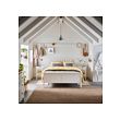 HEMNES bed frame with mattress