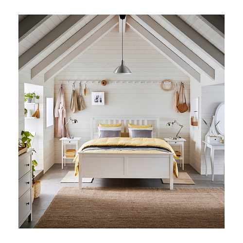Ikea hemnes white bed discount