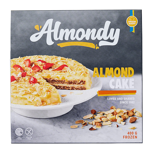ALMONDY - almond cake, frozen, 400 g | IKEA Taiwan Online - PE905029_S4