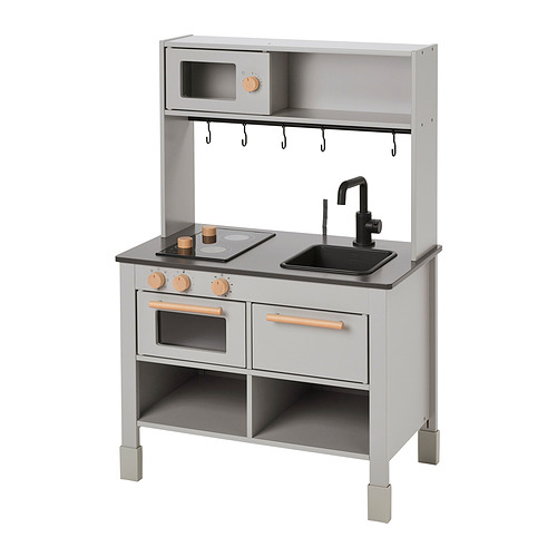 SILLTRUT - kitchen for children, grey, 68x40x100 cm | IKEA Taiwan Online - PE937203_S4