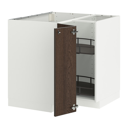 METOD corner base cabinet with carousel
