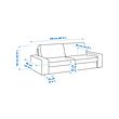 KIVIK 3-seat sofa