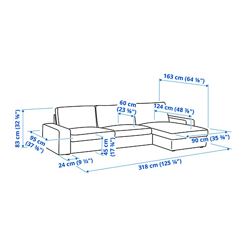 KIVIK 4-seat sofa