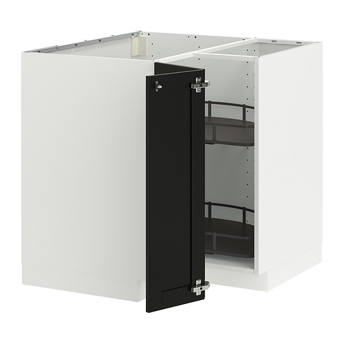 METOD corner base cabinet with carousel