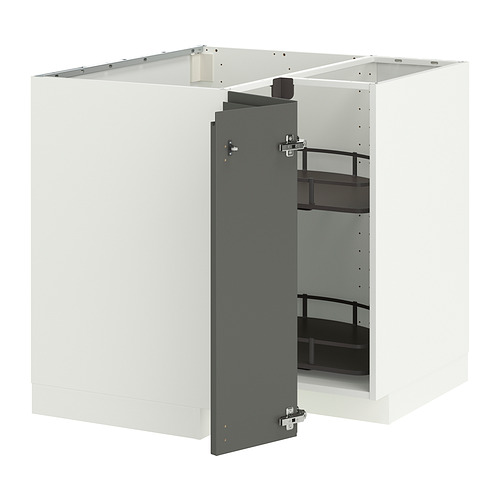 METOD corner base cabinet with carousel