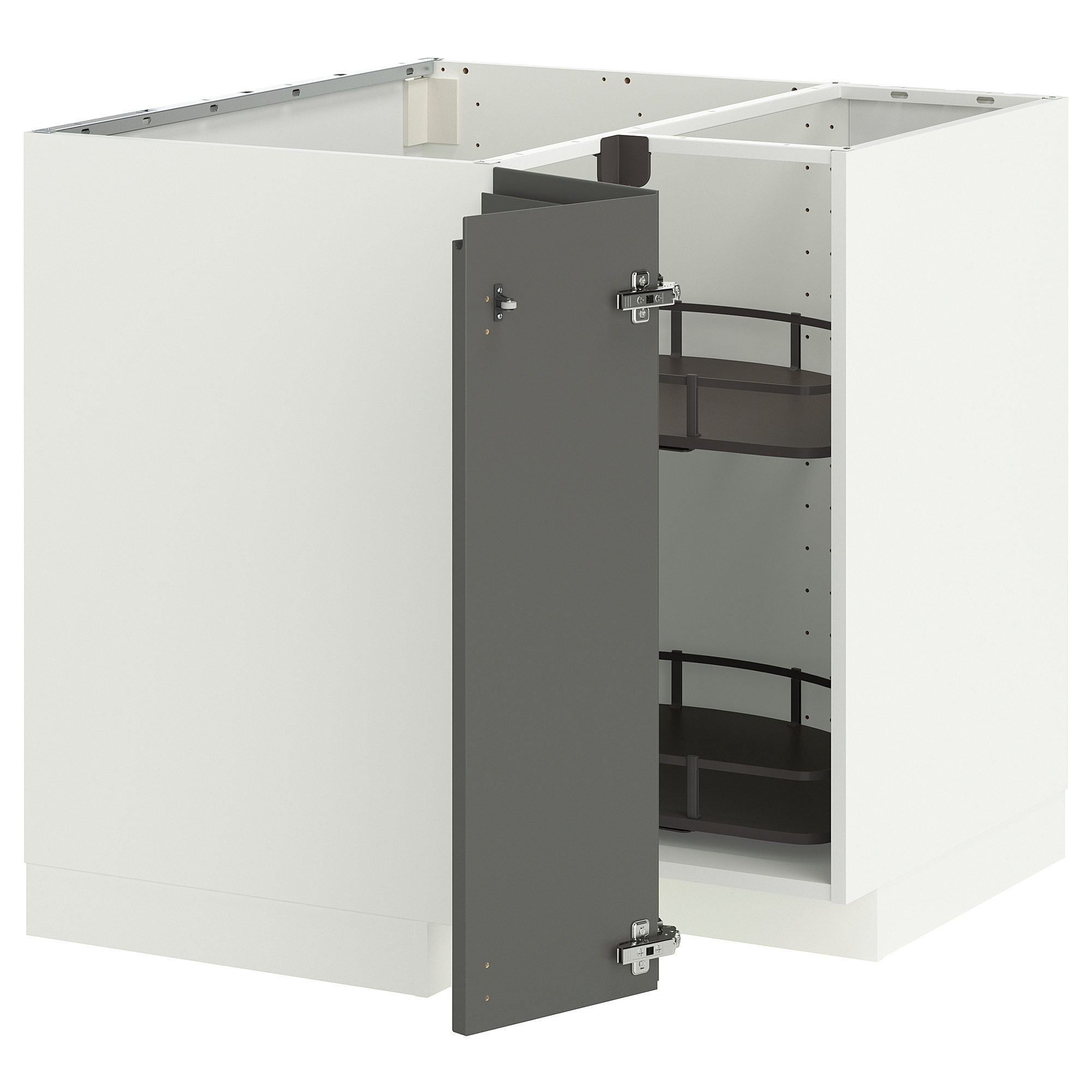 METOD corner base cabinet with carousel