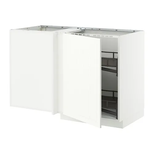 METOD corner base cab w pull-out fitting