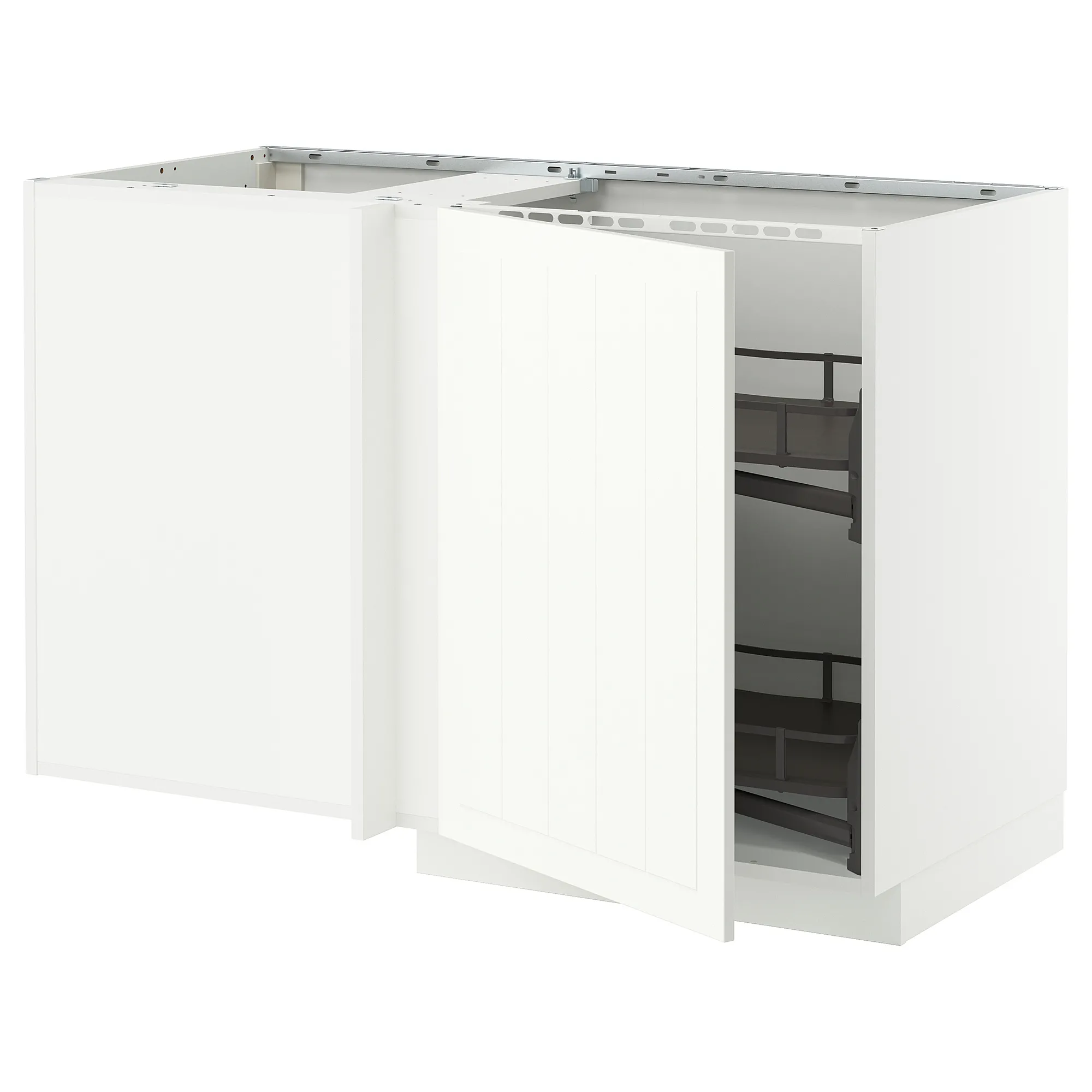 METOD corner base cab w pull-out fitting