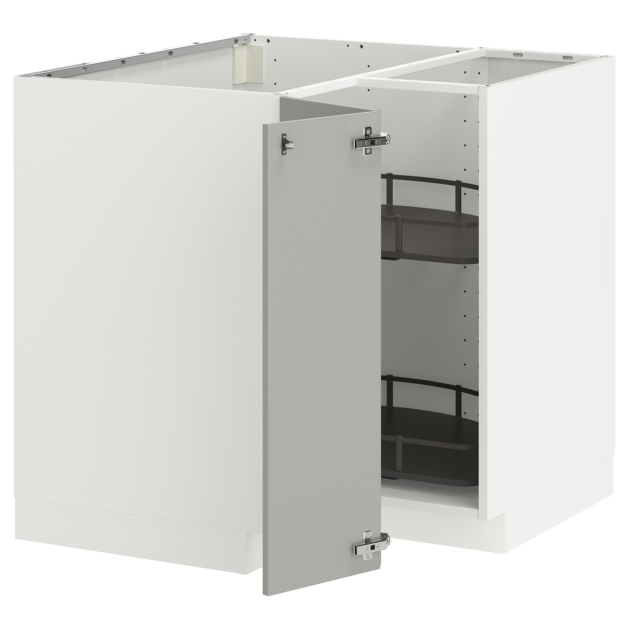 METOD corner base cabinet with carousel