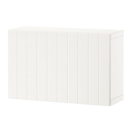 BESTÅ - wall-mounted cabinet combination, white/Sutterviken white | IKEA Taiwan Online - PE824379_S4