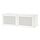 BESTÅ - shelf unit with doors, white/Mörtviken white | IKEA Taiwan Online - PE824442_S1