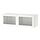 BESTÅ - wall-mounted cabinet combination, white/Ostvik white | IKEA Taiwan Online - PE824440_S1