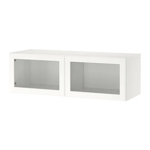 BESTÅ - 層架組附門板, 白色/Ostvik 白色, 120x42x38 公分 | IKEA 線上購物 - PE824440_S4