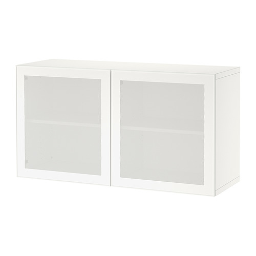 BESTÅ - wall-mounted cabinet combination, white/Mörtviken | IKEA Taiwan Online - PE824453_S4