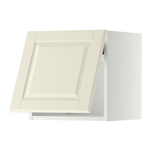 METOD - wall cabinet horizontal w push-open, white/Bodbyn off-white, 40x37x40 cm | IKEA Taiwan Online - PE357455_S4
