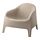SKARPÖ - 戶外扶手椅, 深米色 | IKEA 線上購物 - PE768183_S1