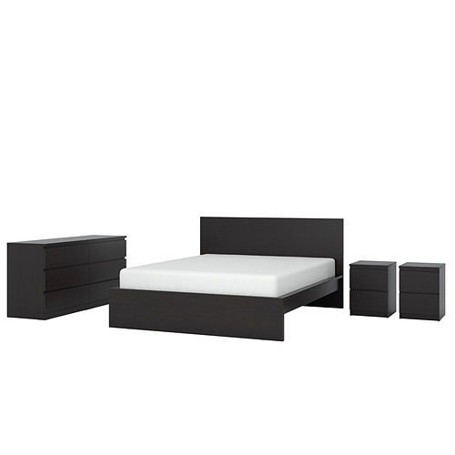 MALM 臥室家具4件組